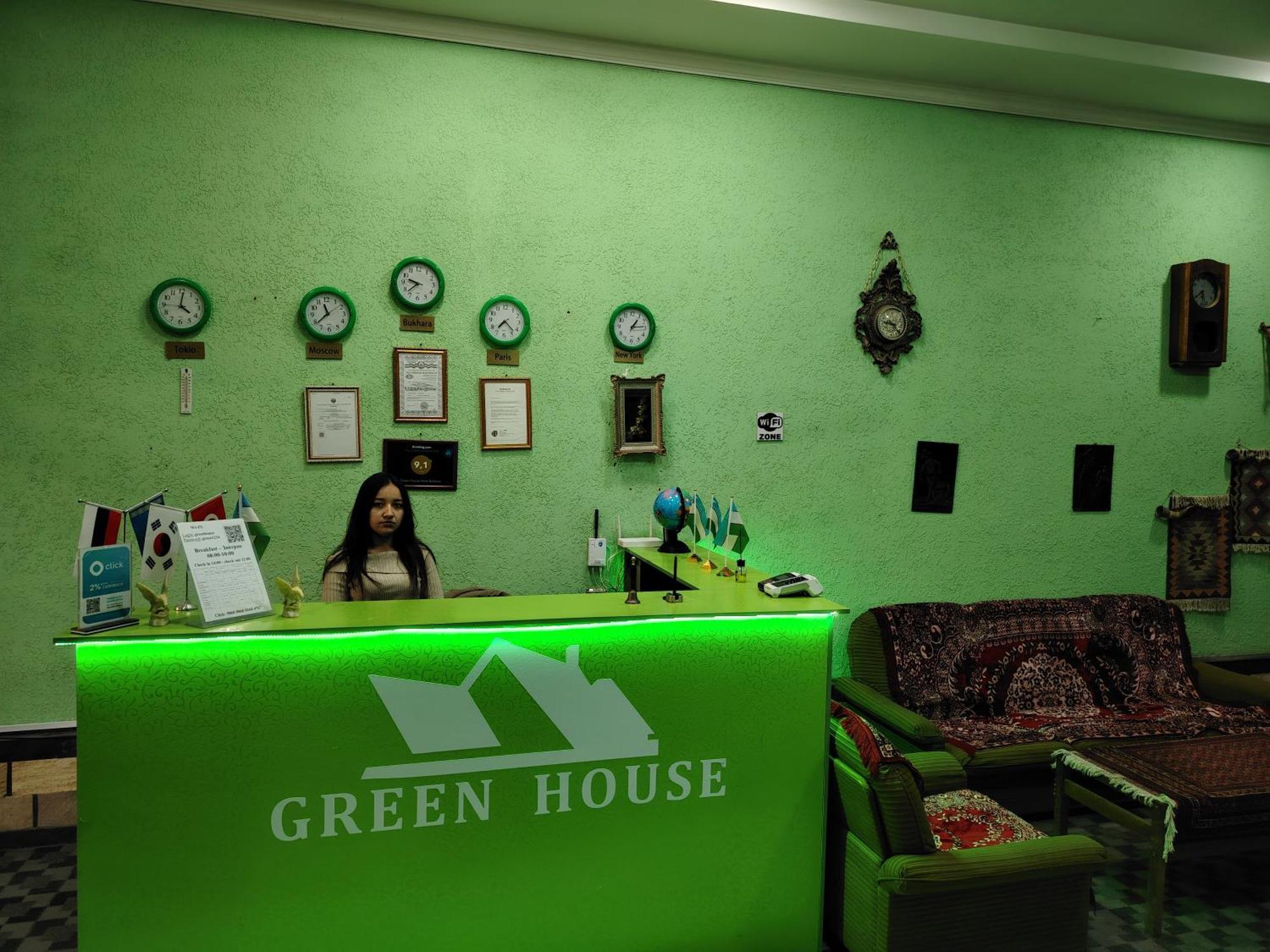 Green House Hotel & Hostel บูคารา ภายนอก รูปภาพ